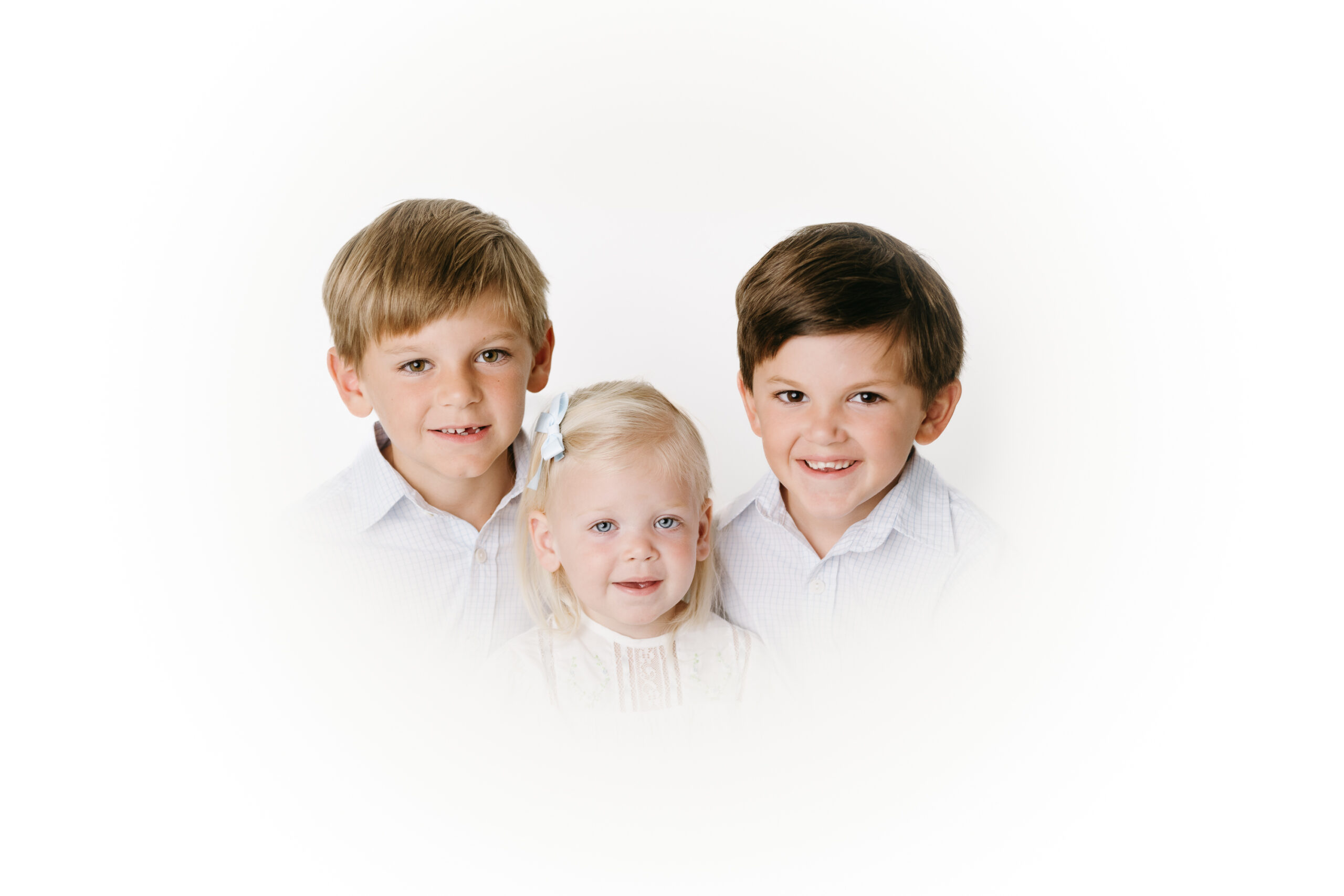 Classic heirloom child portrait taken in Alpharetta studio